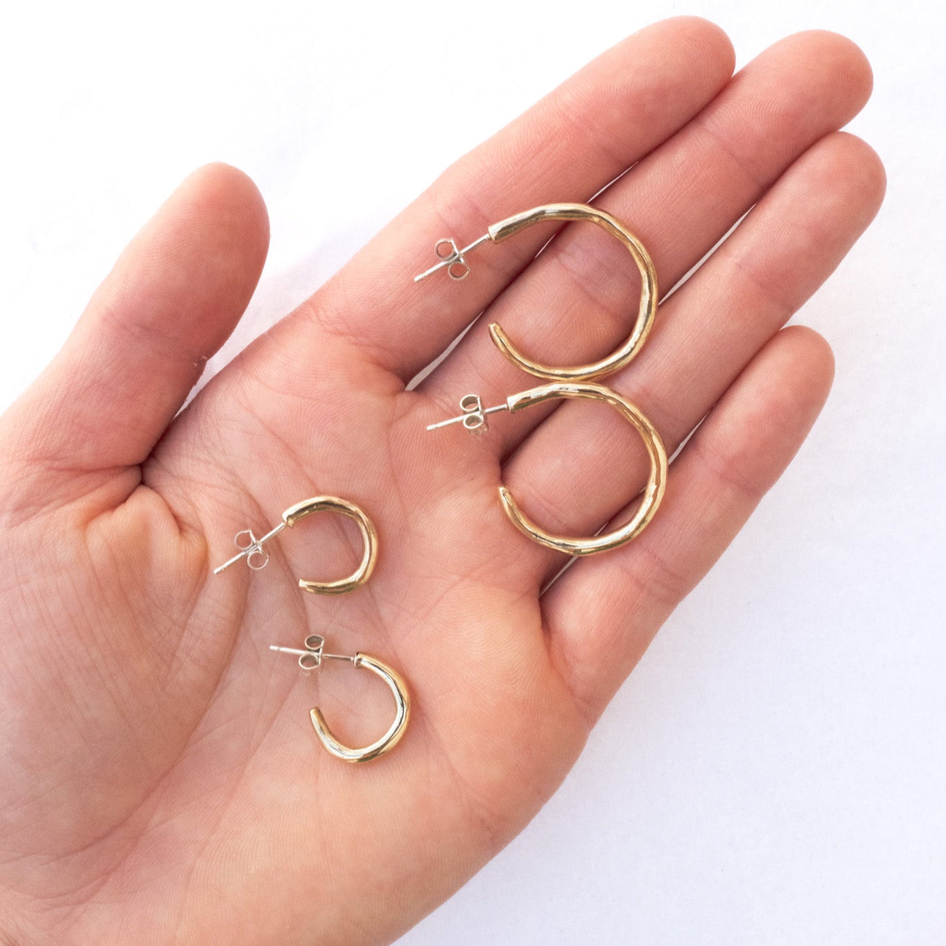 LITTLE HOOPS BRASS